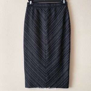 Silence + Noise Knit Pencil Skirt